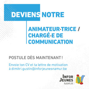 Animateur·trice – chargé·e de communication